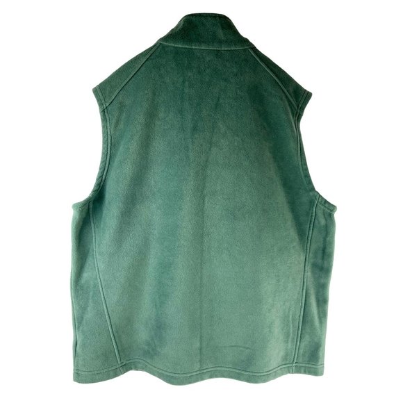 Columbia Green Fleece Vest, Women's Size X-Large - Picture 8 of 12